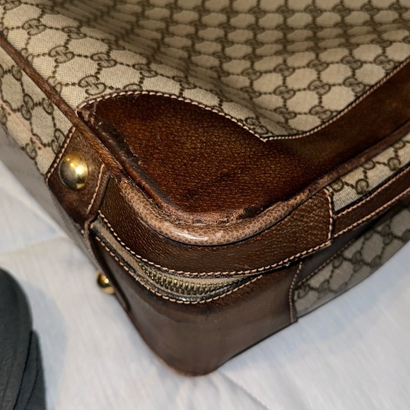 GUCCI AUTHENTIC VINTAGE 50’s SUITCASE - Picture 11 of 16